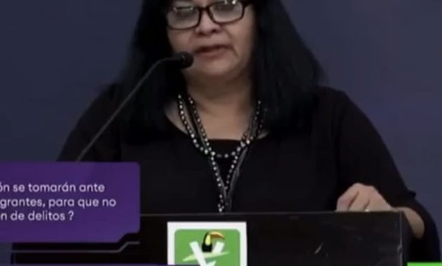 Destaca Rosario Montoya del PVEM en debate a la alcaldía